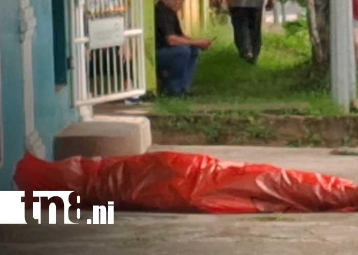 Foto: Hallazgo de un hombre en una calle de Jinotepe, Carazo / TN8