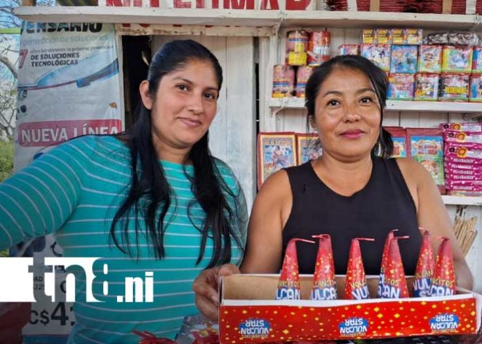 Foto: Comercio de pólvora en Carazo / TN8