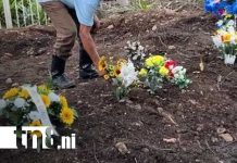 Foto: Consternación en Pantasma, Jinotega, por padre que desenterró a su hijo / TN8