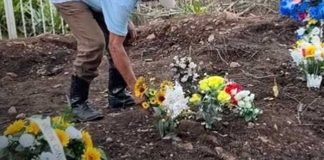 Foto: Consternación en Pantasma, Jinotega, por padre que desenterró a su hijo / TN8