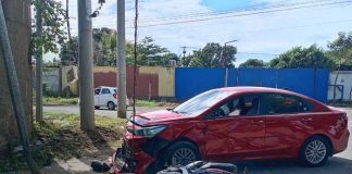 Foto: Fuerte accidente de tránsito en Ciudad Sandino / TN8