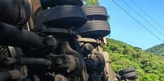 Foto: Accidente de tránsito con camión en carretera Ocotal - Las Manos / TN8