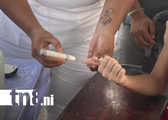 Foto: Campaña sin diabetes en colegios de Managua / TN8