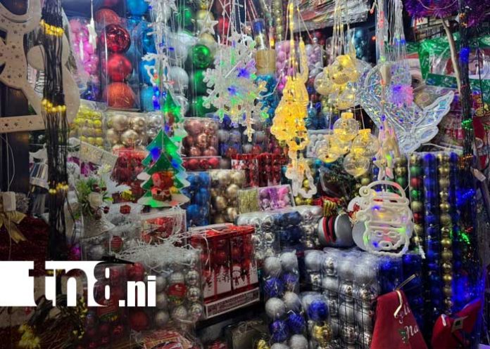 Foto: Comercio activo para La Navidad desde Managua / TN8