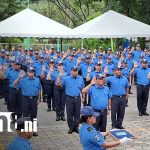 Foto: Ascenso en grados del Ministerio del Interior en Nicaragua / TN8