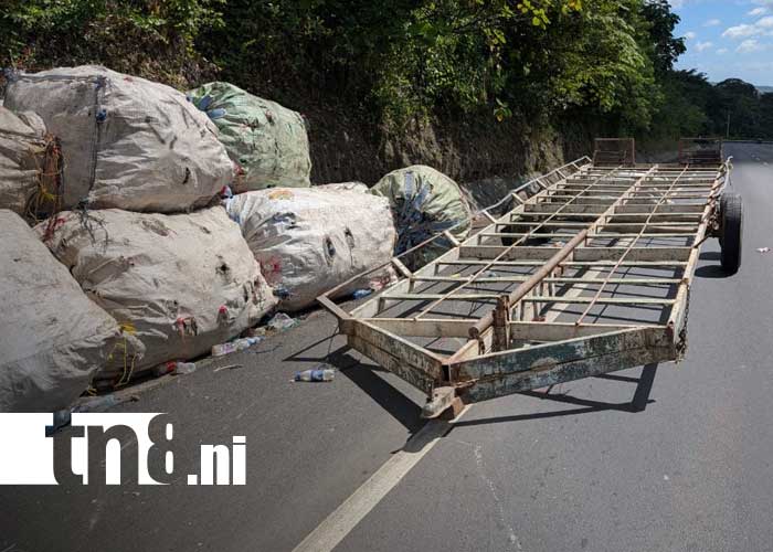 Foto: Accidente de tránsito en Diriá, Granada / TN8