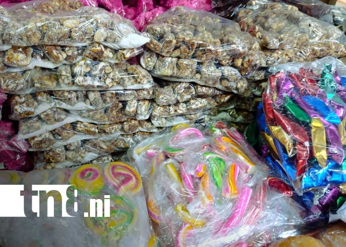 Foto: Productos de La Gritería en mercados de Managua / TN8
