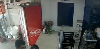 Foto: Robo audaz en ferretería de Managua /TN8