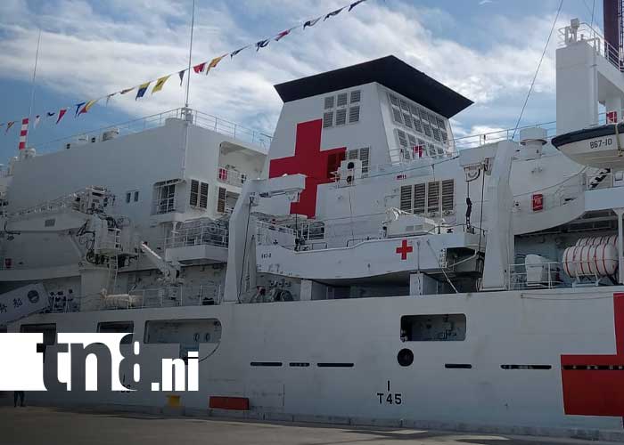 Foto: Se despide de Nicaragua el barco chino, Arca de la Ruta de la Seda / TN8