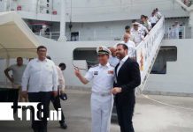 Zarpa de Nicaragua el buque hospital chino “Arca de la Ruta de la Seda” Foto: Se despide de Nicaragua el barco chino, Arca de la Ruta de la Seda / TN8
