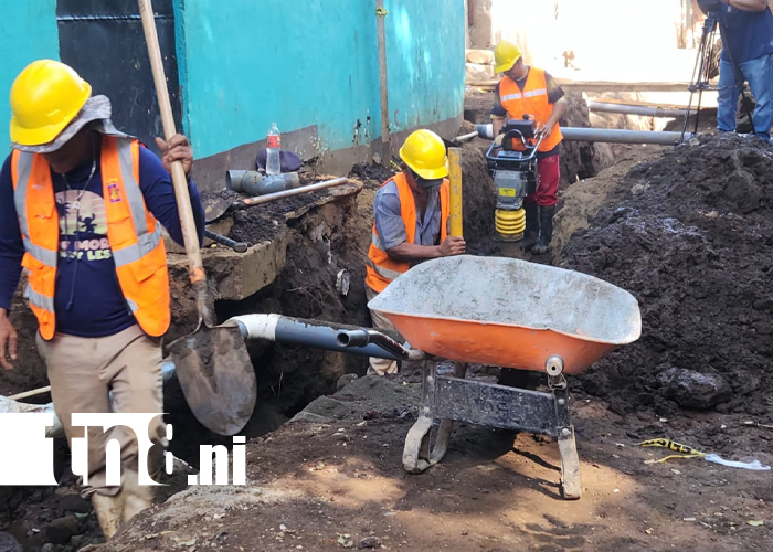 Foto: Drenaje, saneamiento y seguridad en Managua /TN8