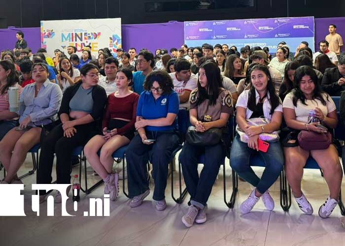 Foto: Congreso Nacional de Jóvenes e Industrias Creativas 2025 en Nicaragua / TN8
