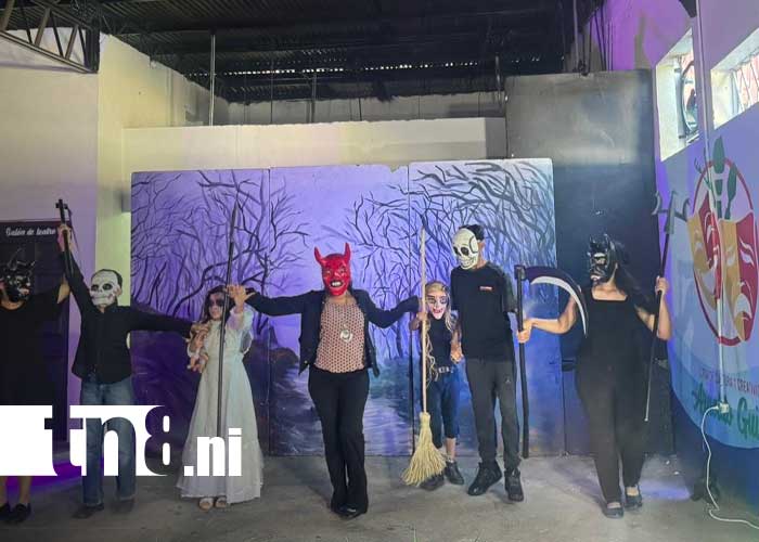 Foto: Leyenda de La Llorona representada por obra en Casa de Cultura en Managua / TN8