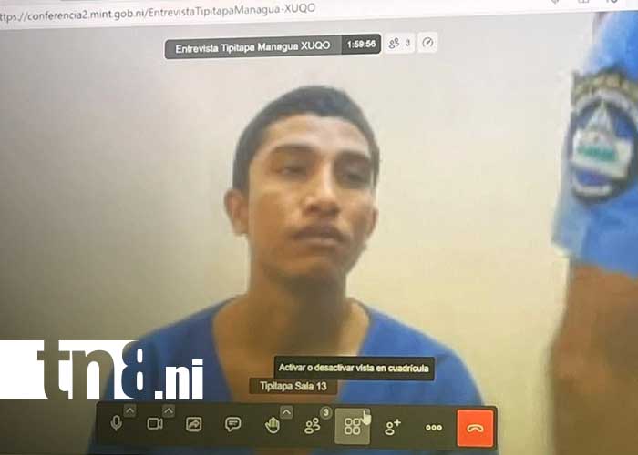 Foto: Juicio por atrocidad contra una jovencita en Managua / TN8