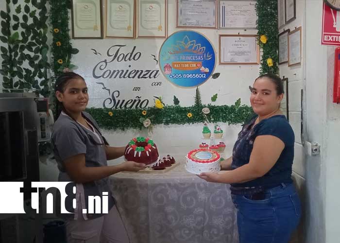 Foto: Pasteles de calidad desde Managua / TN8
