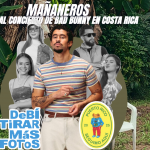Foto: Los Mañaneros rumbo al concierto de Bad Bunny en Costa Rica