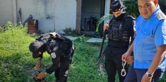 Foto: Amarran a sujeto por cometer delitos en Chinandega / TN8