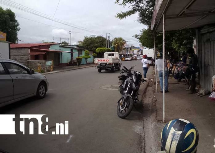 Foto: Accidente de tránsito en Managua / TN8 Foto: Accidente de tránsito en Managua / TN8