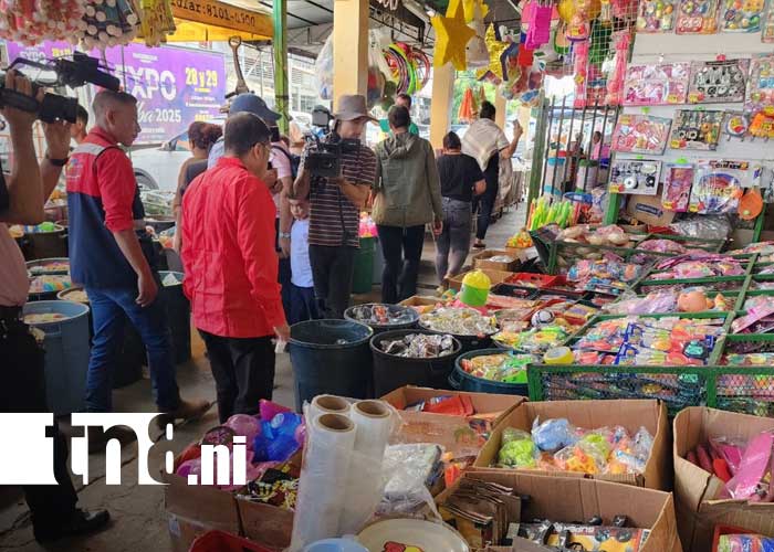 Foto: Variedad de artículos desde el Mercado Oriental, en Managua / TN8