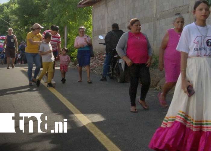 Foto: Nuevas calles en Managua para Nueva Sabana Grande / TN8