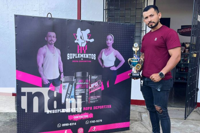 Foto: Del fisicoculturismo al emprendimiento con HYSuplementos/ TN8