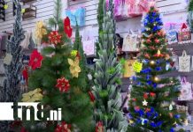 Foto: Tiendas de Nicaragua con artículos navideños / TN8