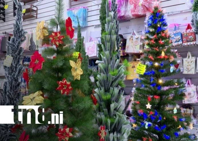 Foto: Tiendas de Nicaragua con artículos navideños / TN8