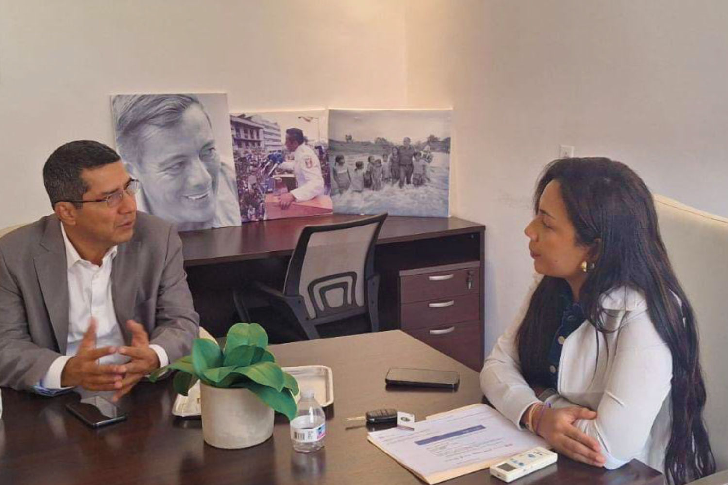 Foto: Embajada de Nicaragua visita la Fundación Omar Torrijos en Panamá/ Cortesía 