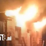 Foto: Incendio en una vivienda de Ocotal, Nueva Segovia / TN8