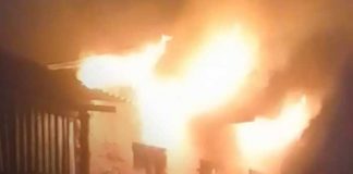 Foto: Incendio en una vivienda de Ocotal, Nueva Segovia / TN8