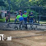 Foto: Obras de infraestructura deportiva en Rivas / TN8