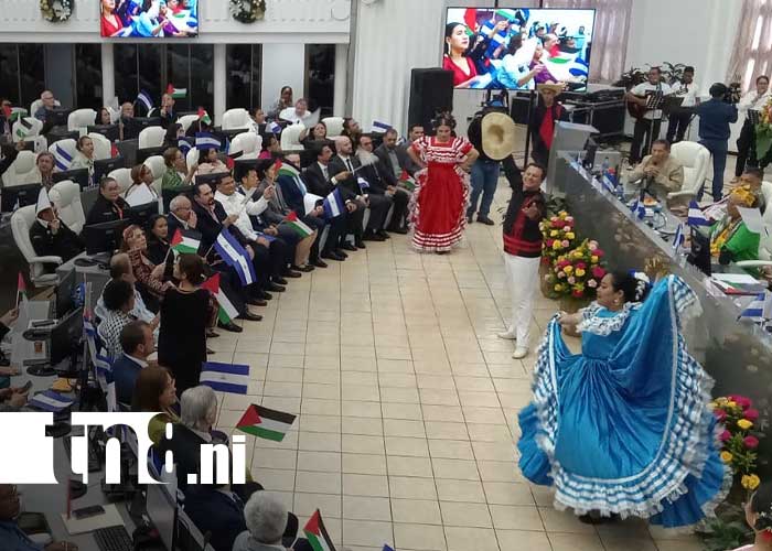 Foto: Parlamento de Nicaragua en solidaridad con Palestina / TN8