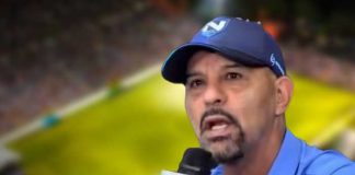 Foto: Polémica del "Fantasma" Figueroa en conferencia de prensa