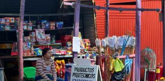 Foto: Venta de pólvora en Chinandega / TN8