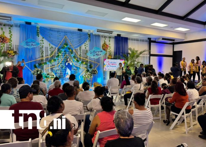 Foto: Managua se llena de fe y creatividad /TN8