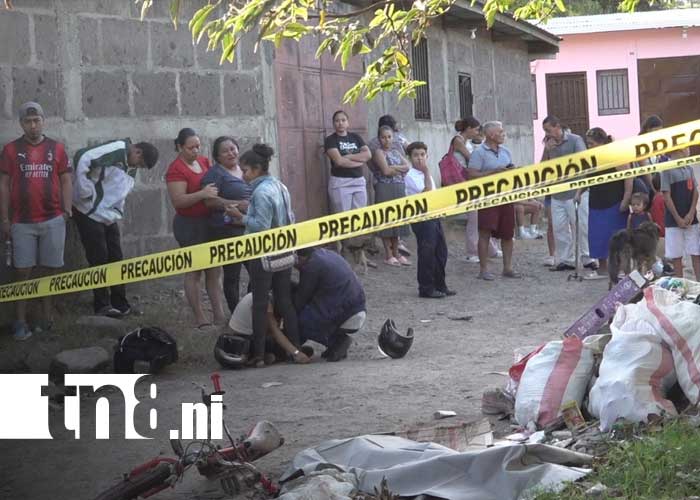 Foto: Trágico caso de un niño que murió atropellado en un barrio de Estelí / TN8