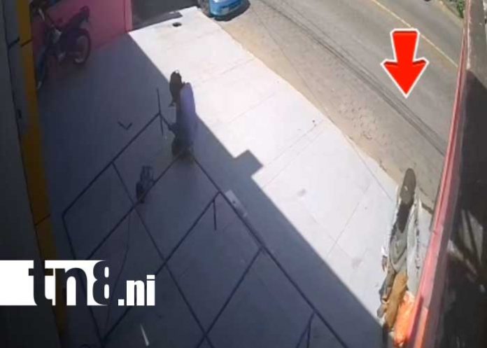 Foto: Robo de pulidora a un obrero en Managua / TN8