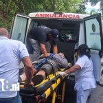 Camión cae a barranco de 10 metros en El Arenal, Masaya y deja siete heridos Foto: Accidente en la bajada de la laguna de Masaya /TN8