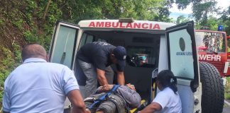 Foto: Accidente en la bajada de la laguna de Masaya /TN8