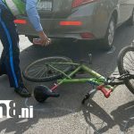 Ciclista queda lesionado tras chocar con la parte trasera de un taxi en Juigalpa Foto: Ciclista herido al impactar contra un taxi en Juigalpa, Chontales /TN8