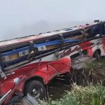 Cifra de víctimas mortales asciende a 21 en accidente de autobús en Ecuador Foto: Aumentan a 21 los muertos por caída de un autobús a un abismo en Ecuador /Cortesía