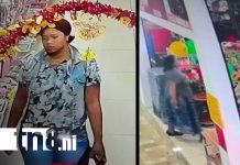 Cámaras captan robo relámpago en una tienda de Chinandega (VIDEO)
