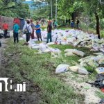 Foto: Accidente con camión lleno de arroz en trayecto San Ramón - Matagalpa / TN8