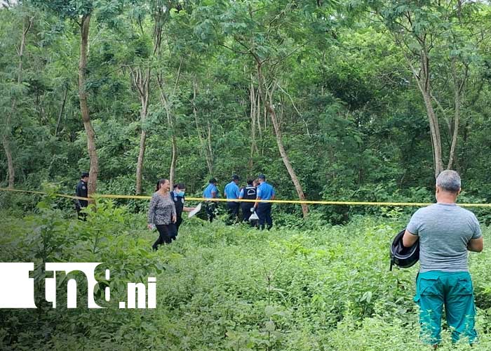 Foto: Hallazgo del cuerpo de una mujer en Santa Teresa, Carazo / TN8