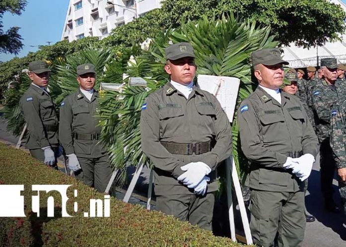 Foto: Homenaje al Soldado de la Patria por parte del Ejército de Nicaragua / TN8 Foto: Homenaje al Soldado de la Patria por parte del Ejército de Nicaragua / TN8