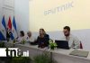 Foto: Encuentro con comunicadores de Sputnik Mundo y de medios de Nicaragua / TN8