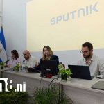 Foto: Encuentro con comunicadores de Sputnik Mundo y de medios de Nicaragua / TN8