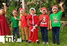 Estudiantes de Ocotal transforman desechos en arte navideño por amor al medio ambiente Foto: Ocotal promueve espíritu navideño con conciencia ecológica /TN8