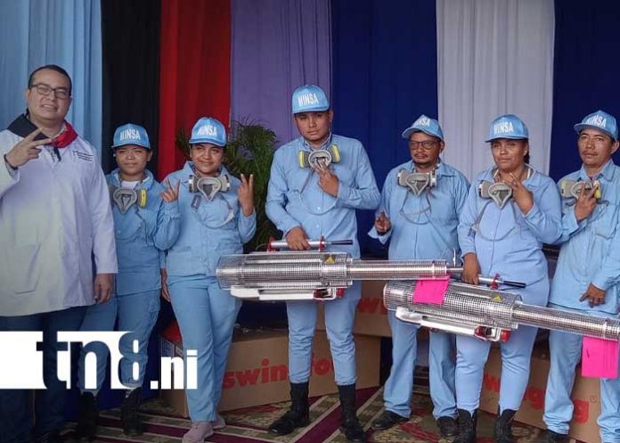 salud con termonebulizadores para SILAIS en Nicaragua / TN8 salud con termonebulizadores para SILAIS en Nicaragua / TN8