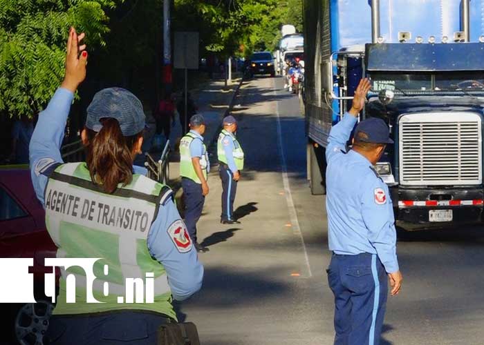 Foto: Seguridad vial en Madriz / TN8